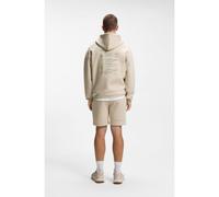 BOSS Sudadera con capucha en algodón con gráfico reflectante - StyleSW_Globe Hood, 50558991 Beige claro XXL