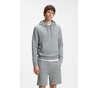 BOSS Sudadera con capucha en felpa de algodón con aplique de logo - StyleWetalk, 50509314 Gris claro XL