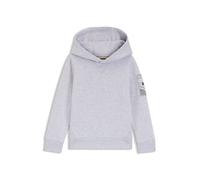 BOSS Sudadera con capucha para niños de forro polar de algodón con aplique de logo - StyleJ52354/A3214A, J52354 Gris claro 138