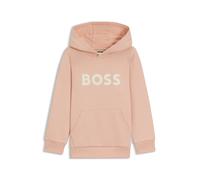 BOSS Sudadera con capucha para niños en forro polar de algodón con logo estampado - StyleJ52351/44S04A, J52351 Rosa claro 102