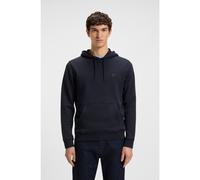 BOSS Sudadera con capucha regular fit de felpa de algodón con parche de logo - StyleWetalk, 50509314 Azul oscuro 6XL