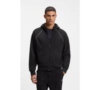 BOSS Sudadera con cremallera 'Join Saggy' negro XL negro