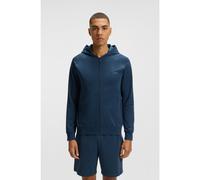 BOSS Sudadera con capucha y cremallera en algodón elástico con logo bordado - StyleMix&Match Jacket H, 50515313 Azul M