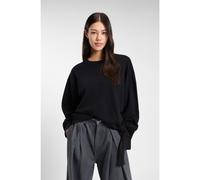 BOSS Sudadera de algodón con detalle de lazo ajustable - StyleEssega, 50550338 Negro M