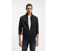 BOSS Sudadera con cremallera azul oscuro XXL azul oscuro