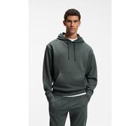 BOSS Sudadera de felpa de algodón con capucha y logo estampado - StyleWeSmallhood, 50514530 Verde oscuro XXL