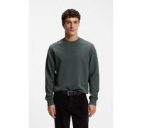 BOSS Sudadera de felpa de algodón con logo estampado - StyleWeSmallcrew, 50514541 Verde oscuro XXL