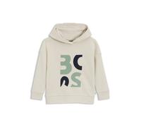 BOSS Sudadera de forro polar para niños con capucha y gráfico de logo - StyleJ52972/21C04A, J52972 Beige claro 126