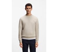 BOSS Sudadera en felpa de algodón con aplique del logo - StyleWestart, 50509323 Gris claro XXXL