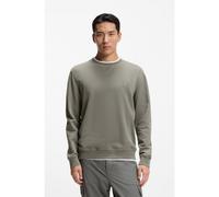 BOSS Sudadera en felpa de algodón con aplique del logo - StyleWestart, 50509323 Gris XXXL