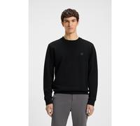 BOSS Sudadera en felpa de algodón con aplique del logo - StyleWestart, 50509323 Negro XXL