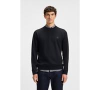 BOSS Sudadera en felpa de algodón con parche de logo - StyleWestart, 50509323 Azul oscuro 6XL