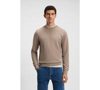 BOSS Sudadera en felpa de algodón con parche de logo - StyleWestart, 50509323 Marrón claro S