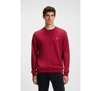 BOSS Sudadera en felpa de algodón con parche de logo - StyleWestart, 50509323 Rojo XL