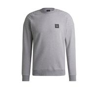 BOSS Sudadera para equitación de algodón elástico con costuras en los hombros - StyleLEX PADDED SWEATER, B6M1203 Plata S