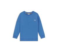 BOSS Sudadera para niños en forro de algodón con logo en contraste - StyleJ52021/84B08A, J52021 Azul 102