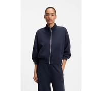 BOSS Sudadera relaxed fit con detalles ribeteados - StyleC_Ecurtis, 50562841 Azul oscuro XL