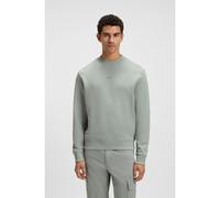 BOSS Sudadera relaxed fit de felpa de algodón con logo en contraste - StyleWeSmallcrew, 50514541 Cal M