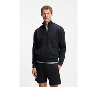 BOSS Sudadera relaxed fit en felpa de rizo de gran calidad - StyleSW_Collar Full Zip, 50564104 Azul oscuro S