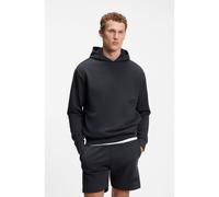BOSS Sudadera relaxed fit en felpa de rizo de lujo - StyleSW_Hoodie, 50564113 Azul oscuro XL