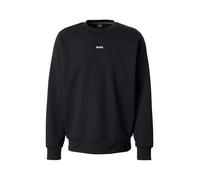 BOSS Sudadera 'Stenson' negro / blanco L negro / blanco
