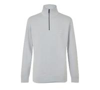 Boss Sudadera Zetrust de algodón con Cremallera en el Cuello y Parche con Logotipo, 053light/Pastel Grey, XXL