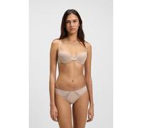 BOSS Sujetador con aros en microfibra con apliques de encaje - StyleDEMI_B.PURE, 50545336 Beige claro 75C