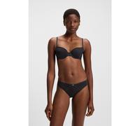 BOSS Sujetador con aros en microfibra con apliques de encaje - StyleDEMI_B.PURE, 50545336 Negro 70C