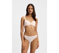 BOSS Sujetador de punto elástico con aros y tirantes con logo - StyleUNDERWIRE BRA CI, 50502738 Rosa claro 80B