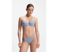 BOSS Sujetador push-up de microfibra con encaje de peonía - StylePUSH UP_PEONY LACE, 50545334 Celeste 75D