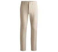 BOSS Pantalones slim fit de tejido elástico hidrófugo - StyleT_Commuter-Slim, 50534303 Beige 48