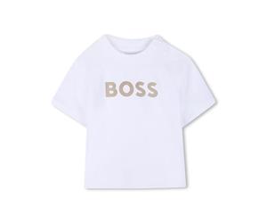 BOSS T-Shirt+Pantalones cortos Baby Boys, Gris, gris, 6 mes