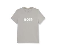 BOSS T-Shirt RN Camiseta_Playa, Silver42, S para Hombre