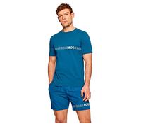 BOSS T-Shirt RN Slim Fit, Camiseta Hombre, Medium Blue 424, XL
