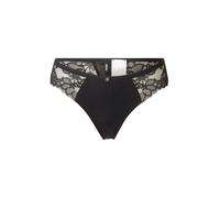 BOSS Tanga de tiro normal con detales de encaje y malla - StyleTHONG_BLOSSOM, 50556195 Negro XS
