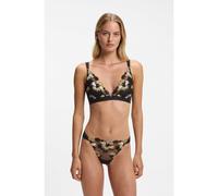 BOSS Tanga bordado con colgante de monograma Double B - StyleDAHLIA_THONG, 50570079 Negro XS