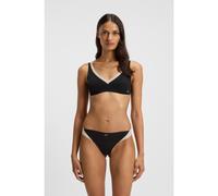 BOSS Tanga de punto elástico en dos tonos - StyleTHONG_B.MIRAGE, 50556244 Negro XL