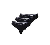 BOSS Tanga negro / blanco L EUR