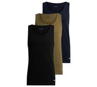BOSS Tank Top 3P Classic Chaleco, Open Miscellaneous992, XL (Pack de 3) de los Hombres