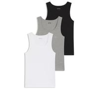 Boss Tanktop3p Ribclassic 10271762 Chaleco Hombre (Pack de 1)