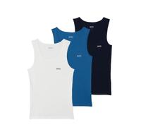Boss Tanktop3p Ribclassic 10271762 Chaleco Hombre (Pack de 1)