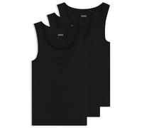 BOSS TankTop3P RibClassic Chaleco para Hombre, Black 001, XL
