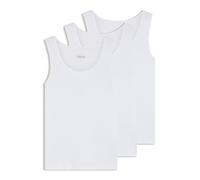 BOSS TankTop3P RibClassic Chaleco para Hombre, White 100, L