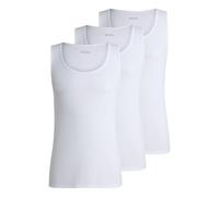 BOSS TankTop3P RibClassic Chaleco para Hombre, White 100, M