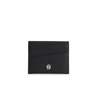 BOSS Tarjetero de piel con monograma Double B - StyleB_Icon_L_S Card, 50568389 Negro pcs.