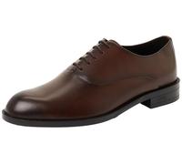 BOSS Zapatos Oxford de piel con logo en el talón - StyleTayil_Oxf_bunl, 50552494 Marrón oscuro 40