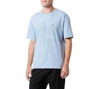 BOSS Té 6 Camiseta, Open Blue490, L para Hombre