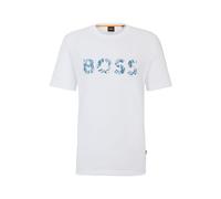 BOSS Te_Bossocean, Camiseta Hombre, White100,