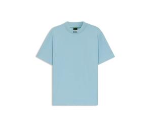 Boss tee Collar Zone Camiseta, 455light / Pastel Blue, L Hombres
