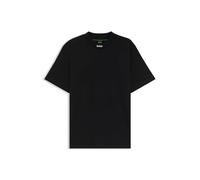 Boss tee Collar Zone Camiseta, Negro, S Hombres